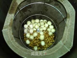Fresh Lotus Seed Soy Milk recipe