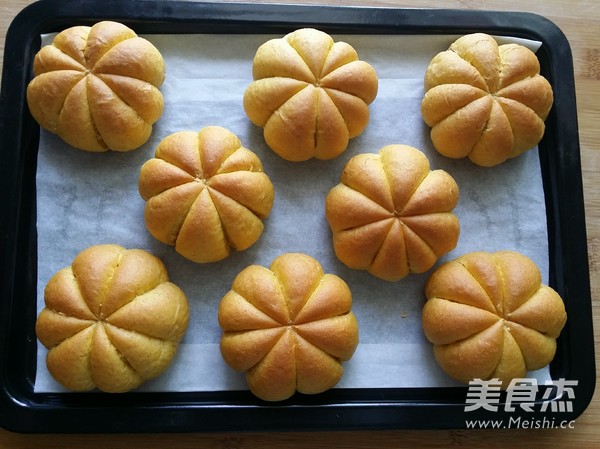 Pumpkin Purple Sweet Potato Bun recipe