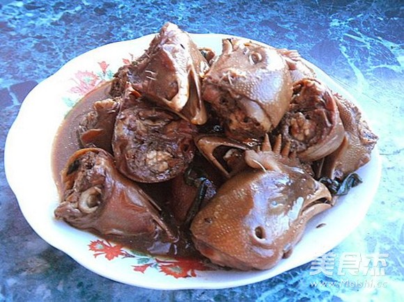 Braised Chicken Head recipe