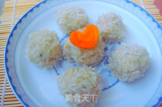 Pearl Balls---delicious Steamed in A Rice Cooker recipe