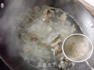 Olive Pork Lung Soup recipe