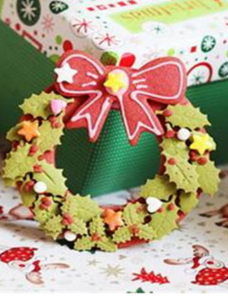 Christmas Wreath Cookies recipe