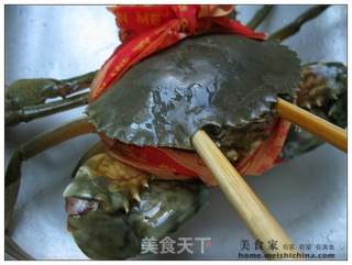 Steamed Three-men Big Blue Crab recipe