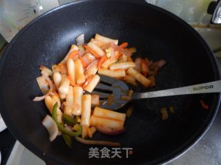 Rice Cake with Gushao Sauce recipe