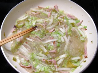 Bacon Ham and Cabbage Soup recipe