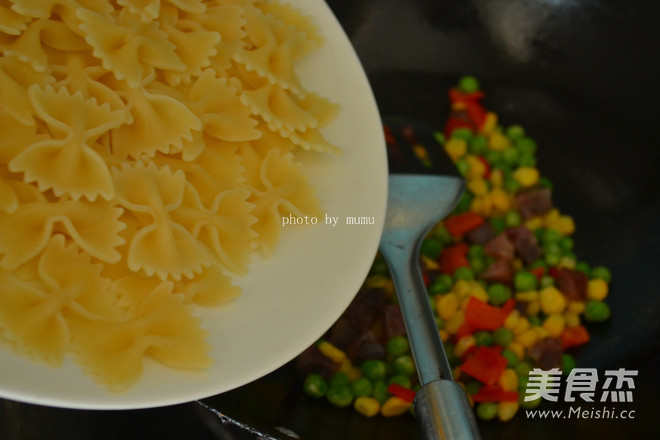 Assorted Butterflies Pasta recipe