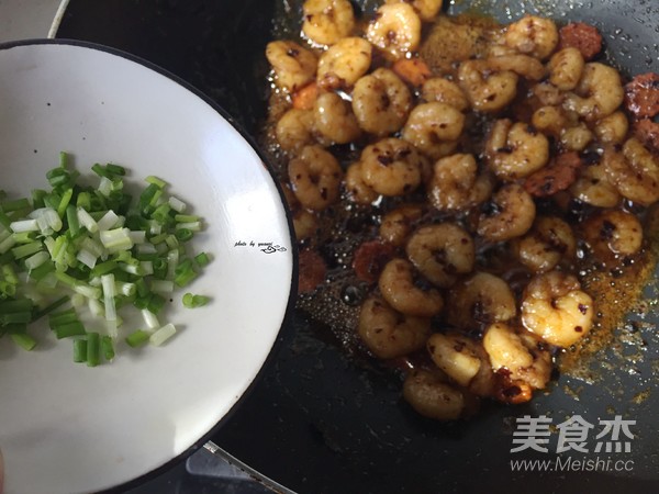 Stir-fried Shrimp Balls with Black Bean Sauce recipe