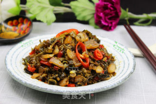 Stir-fried Sauerkraut with Fatty Pork recipe