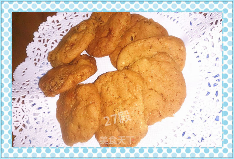 27's Cooking Diary-"oatmeal Grape Cookies" without Butter recipe