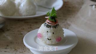 #trust的美#shy and Cute Little Rice Ball recipe