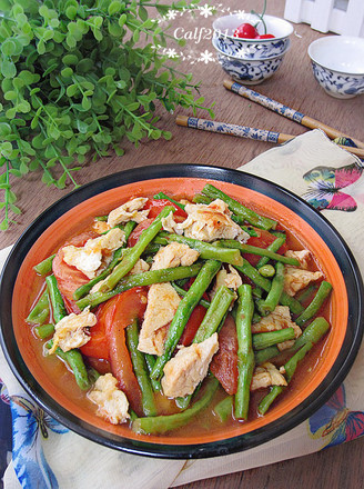 Scrambled Eggs with Tomatoes recipe