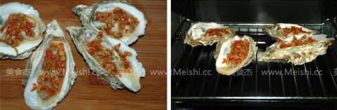 Grilled Oysters with Garlic recipe