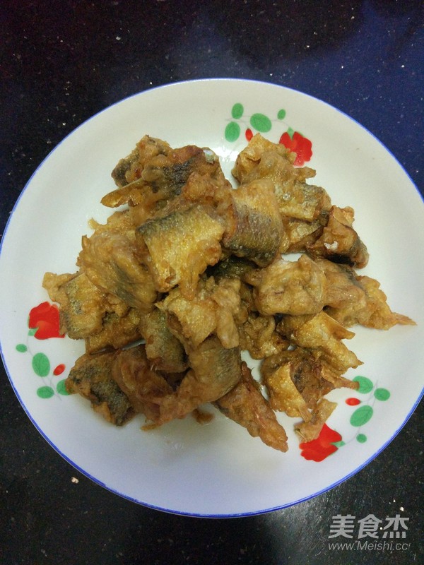 Soft Fried Fish Nuggets recipe