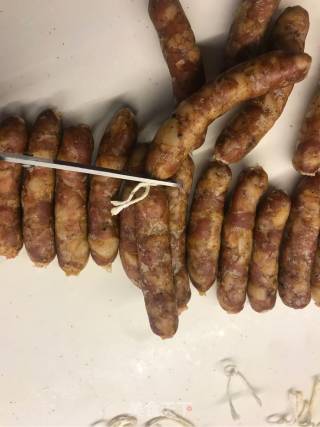 Homemade Black Pepper Flavored Crispy Sausage recipe