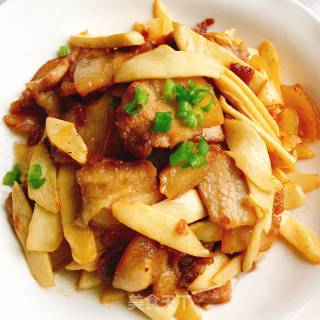 Stir-fried Pork Slices with Rice White recipe