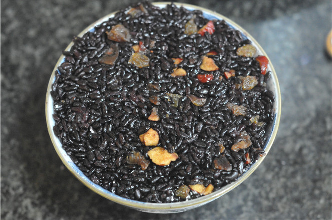 Red Dates and Black Rice recipe