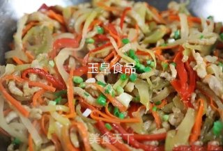 Stir-fried Shredded Pork with Mustard recipe