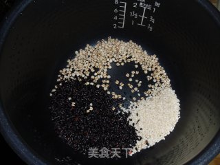 Mango Black Rice Porridge recipe