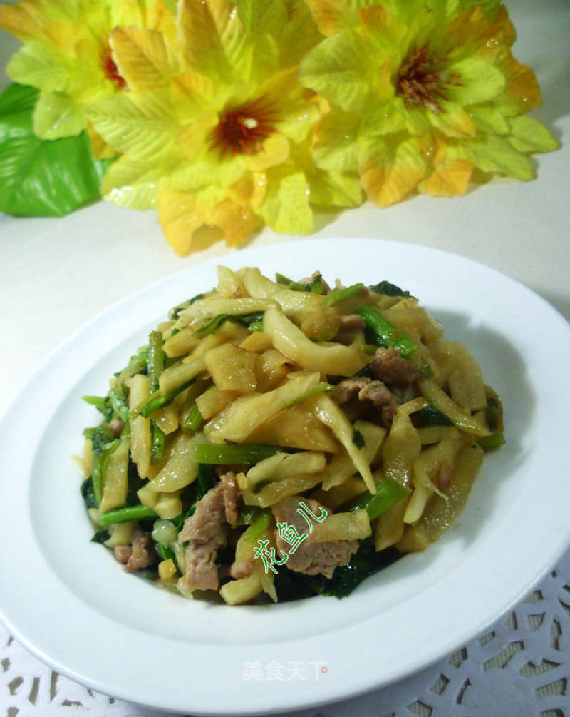 Stir-fried Tenderloin with Pickled Vegetables recipe