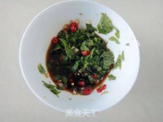 One Bite Down and Full of Fragrant Teeth-mint Mixed Tofu recipe