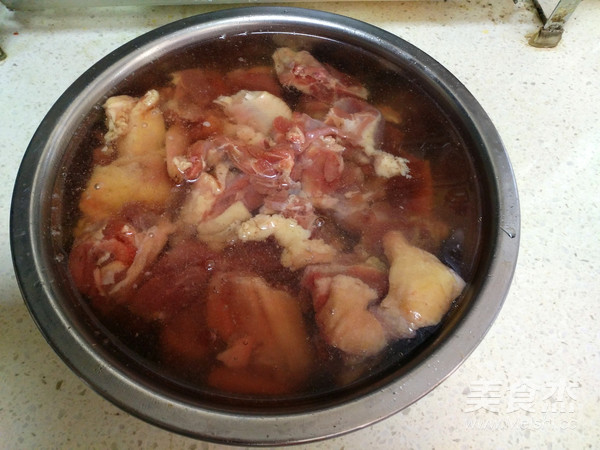 Sour Radish Lao Duck Soup Pot recipe