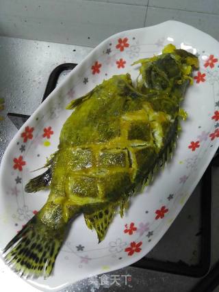 Roasted Mandarin Fish recipe