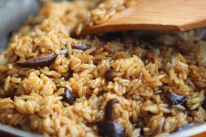 Mushroom Oil Rice recipe