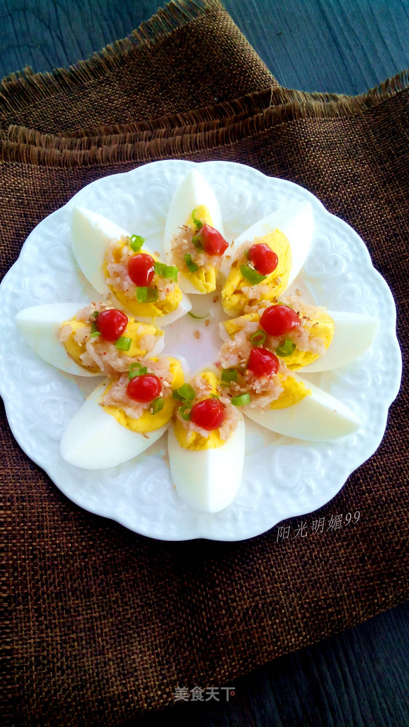 Garlic Boiled Eggs recipe