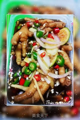 Hot and Sour Chicken Feet recipe