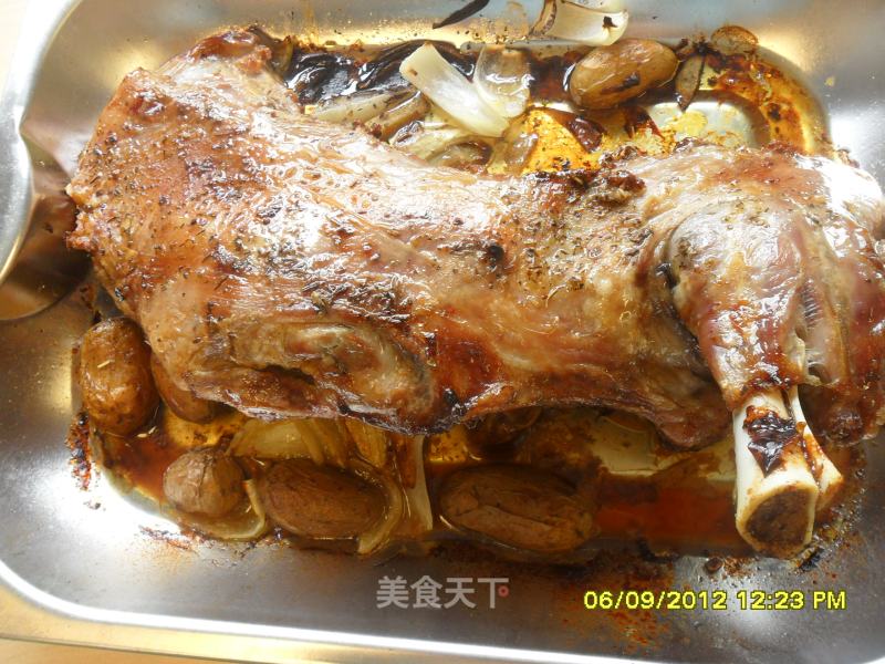 Roast Leg of Lamb-western Herbal Style~ recipe