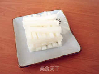 [tianjin] Stir-fried Pickled White Radish recipe
