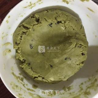Matcha Grape Peach Biscuits recipe