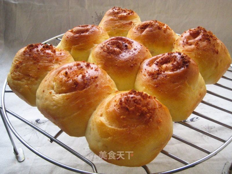 Pork Floss Steak Bun recipe