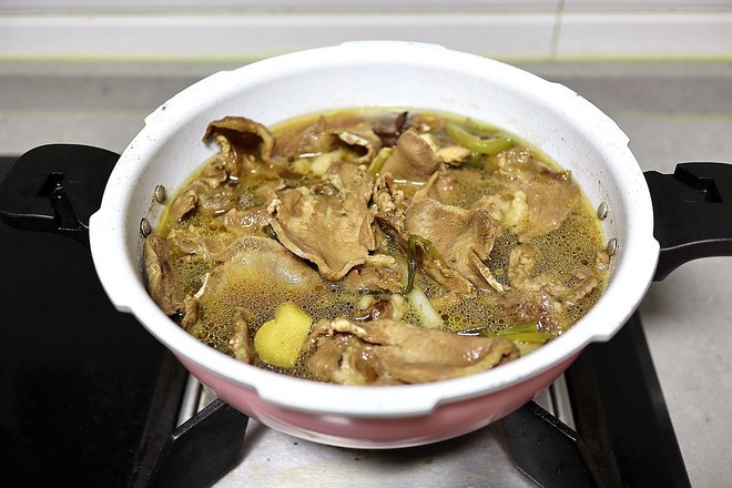 Braised Beef Tongue Noodle Soup recipe
