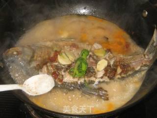 Braised Bream in Red Soybean Sauce recipe