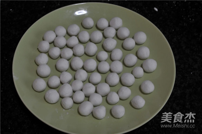Fruit Small Glutinous Rice Balls recipe