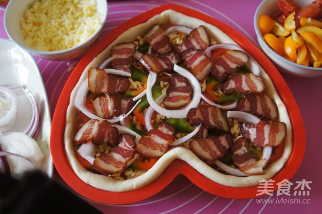 Bawang Supermarket Pork Belly Pizza recipe