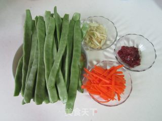 Stir-fried Sword Bean Shreds recipe