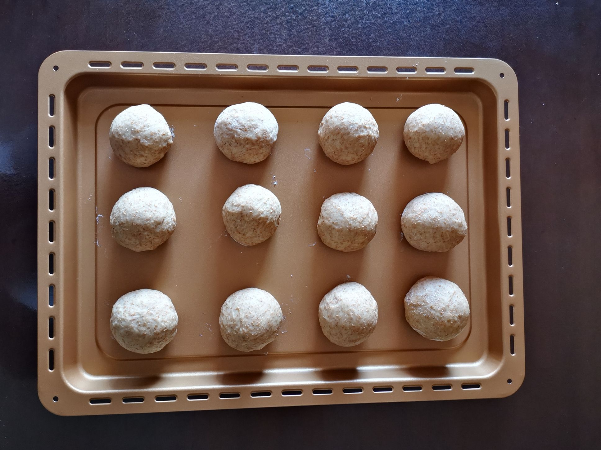 Whole Wheat Meal Buns recipe