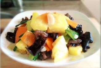 Pineapple Mixed Fungus recipe