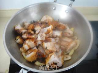 Braised Bamboo Shoots with Oily Pork recipe