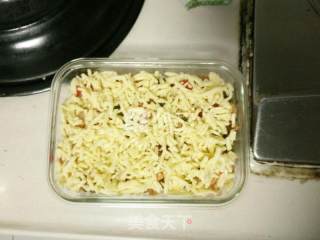 Microwave Cheese Baked Rice recipe