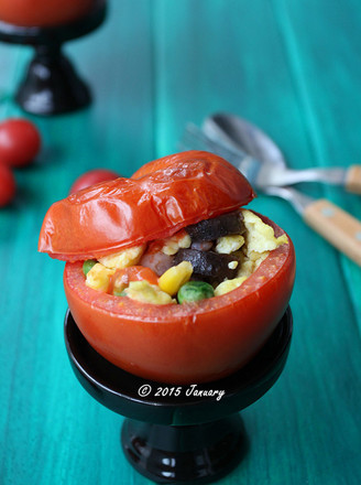 Sea Cucumber Tomato Cup recipe