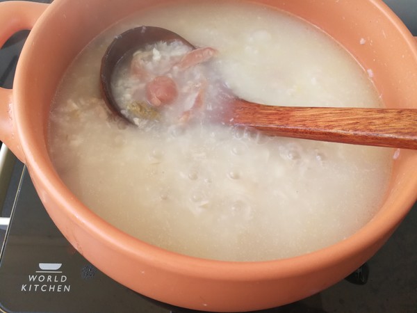 Liyu Lean Pork Congee recipe