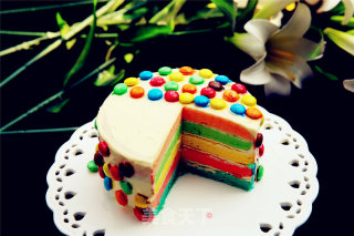 Rainbow Cake recipe