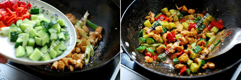 Stir-fried Chicken with Sauce recipe