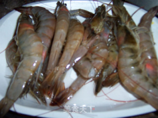 Classic Home Cooking---simmered Prawns in Oil recipe