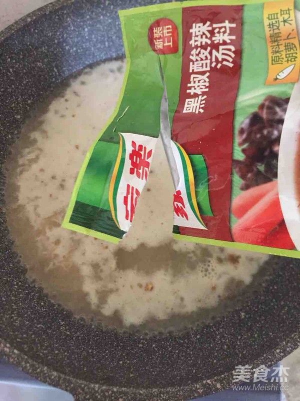 Black Pepper Hot and Sour Soup recipe