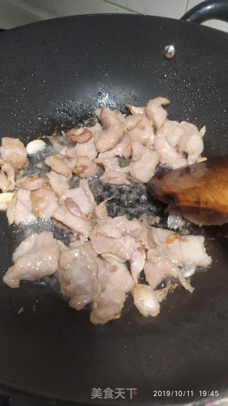 Pork Fried Loofah recipe
