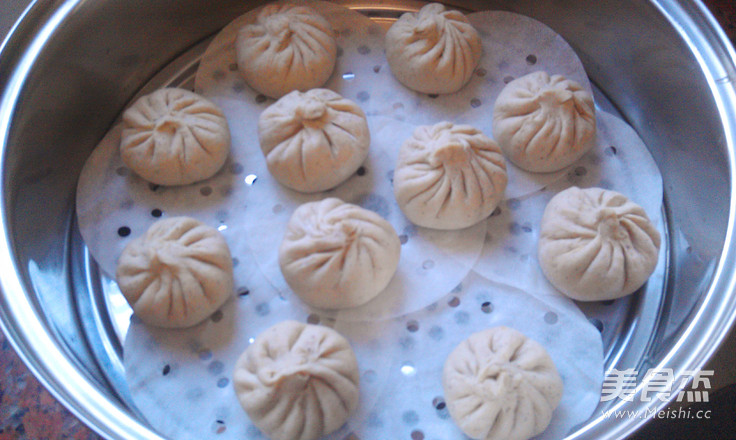 Mustard Pork Buns recipe